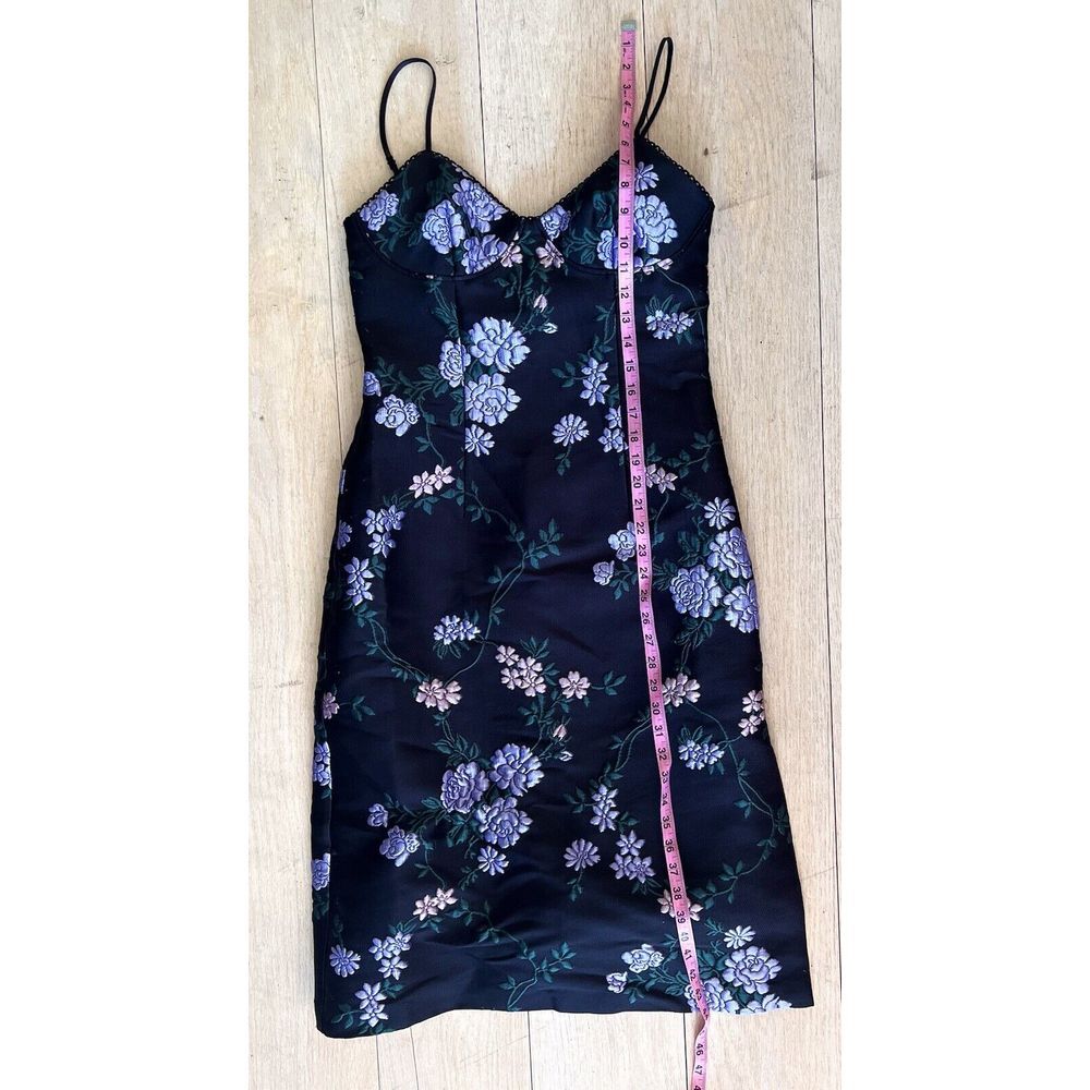 Rebecca Taylor Vine‎ Jacquard Bustier Dress $695 New Tags Size 6 - Picture 5 of 7